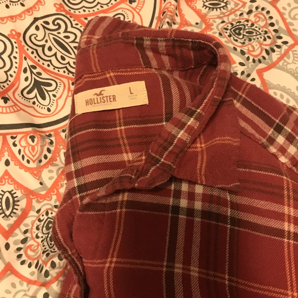 Plaid Button-Up